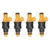 POPSTORE Set of 4 Fuel Injectors Compatible with Ford F150