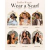 Triangle Hair Scarf for Women, 4Pcs Headscarf Bandana Tie-Back Hair