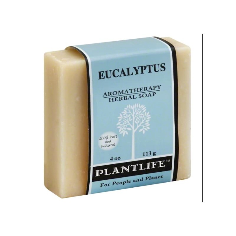 PLANTLIFE Eucalyptus Band Soap, 4 OZ