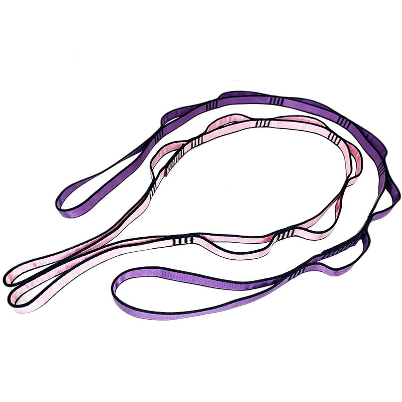 Bwilixiumei 2Pcs Daisy Chain Multipurpose Anti-Gravity Yoga Belt, Climbing Rope,