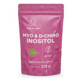 Races Zen Myo  D-Chiro Inositol Super Premium Proporcin 401 En Polvo 225 g Para 45 Das De Duracin Suplemento Para Mujer                               