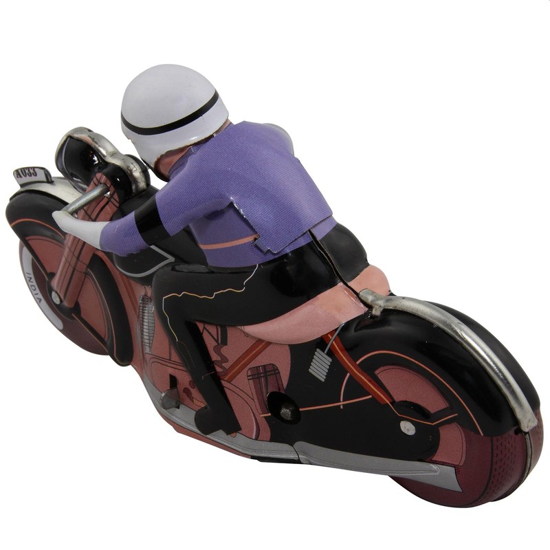Superfreak Tin Toy Racing Motorcycle