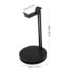 GRIRIW Headset Stand with Flat Base Headphone Rack Aluminum Alloy
