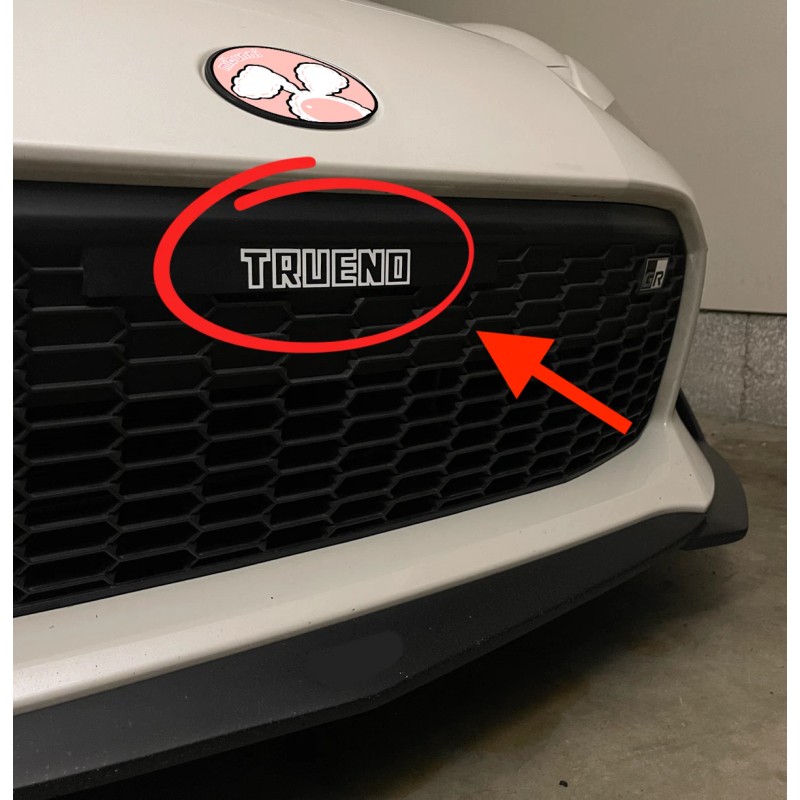 Mibunni GR86 Trueno Initial D AE86 JDM Inspired Decal License