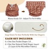 Mama Koala 3.0 Pocket Cloth Diapers for Babies with AWJ