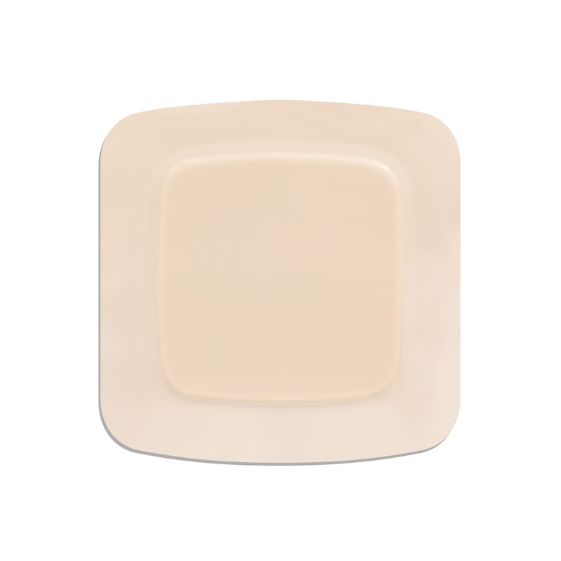 ConvaTec AQUACEL Foam 4"x4" Wound Dressing with Silicone Gel Adhesive,