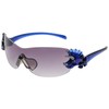 Enix DK-2-3 Dinosaur Sunglasses, Navy, Triceratops, Kids, Ultra Lightweight