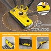 JEHONN Shower Cleaning Brush, 53.5 inches Long Handle Scrubbing Brush,