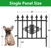 AMAGABELI GARDEN & HOME 5panels Decorative Garden Fences and Borders