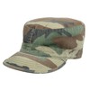 Rothco Vintage Fatigue Cap, Woodland Camo, Small