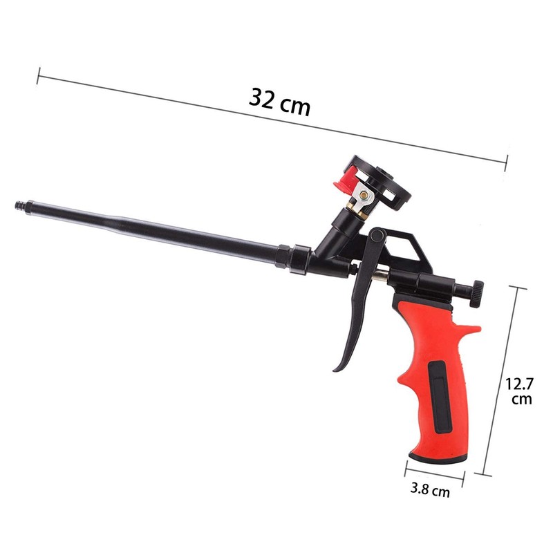 PITZO Foam Gun, Urethane Foam Gun, High Durability, Rust Prevention,