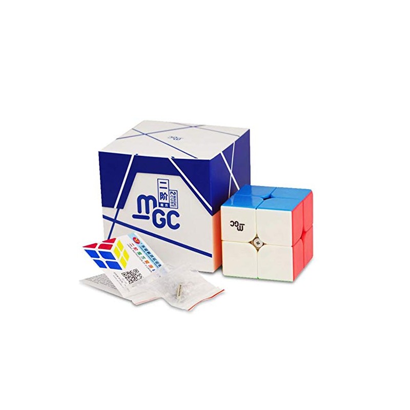 CuberSpeed YJ MGC 2X2 M cubeta de velocidad sin adhesivos,