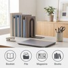 12 Pcs Heavy Book Ends Black Decorative Metal Bookends Bulk