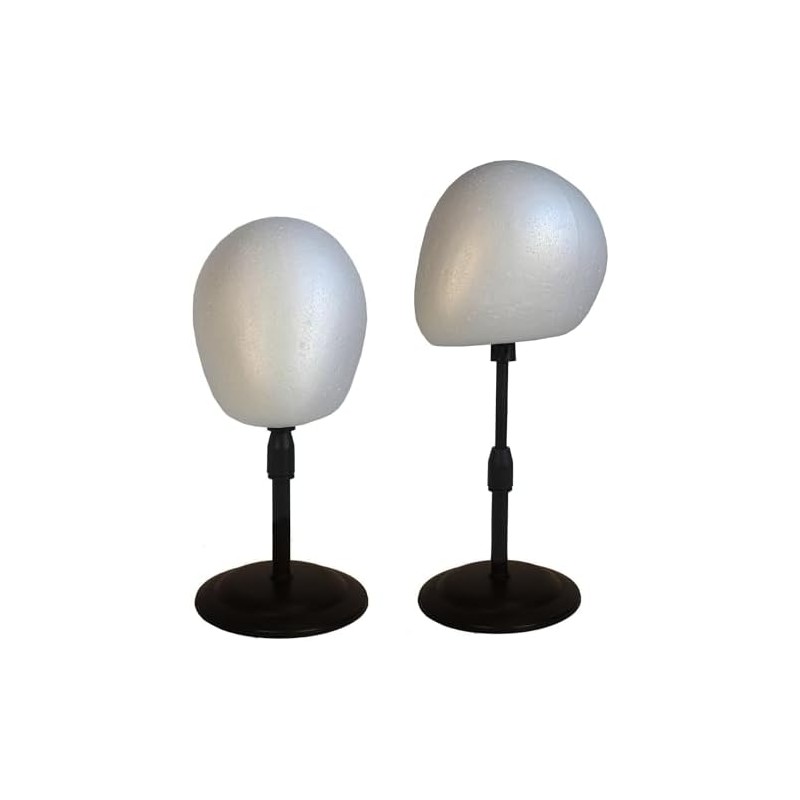 Soporte ajustable para peluca (AD02-White Egg)