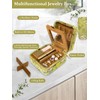 Small Travel Jewelry Box for Women - Mini Jewellery Organizer