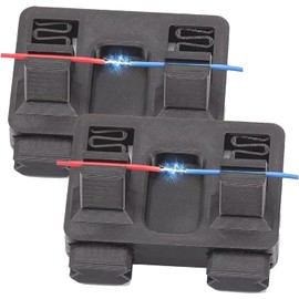 2pcs Welding Electrode Holder and Fixture, Lead for MIG TIG and Spot Welding, Electric Wire Welding Accessories