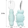 Silicone Suction Plate for Toddlers with Fork Spoon Set -