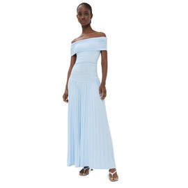 Lioness Women's Field of Dreams Maxi Dress, Soft Blue, XXL