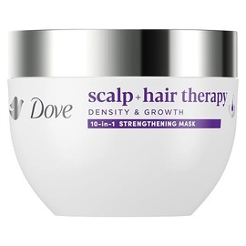 Dove scalp + hair therapy Density & Growth¹ Mask hair treatment 10-in-1 strengthening for up to 99% less hair fall* 270 ml