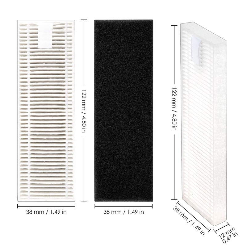 HEPA Filter Compatible with Tikom G8000/G8000 Pro, Wet and Dry