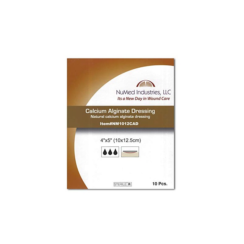 NuMed Calcium Alginate Dressing 4x5