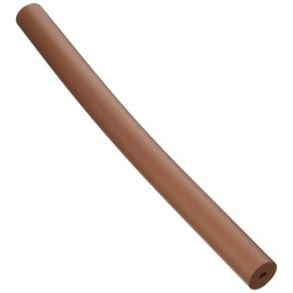 Sammons Preston Foam Tubing for Utensil Handles, Pack of 6 Tubes to Add Grip Assistance & Softness to Any Silverware, Versatile & Malleable Handle, 7/8" Diameter with 1/4" Bore, 12" Long, Tan