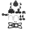 Motorcycle Bike Cell Phone Support 360 Degree Swivel Aluminium Alloy