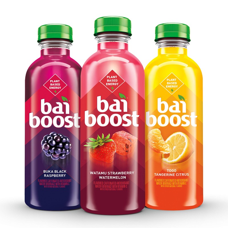 Bai Boost Watamu Strawberry Watermelon, Antioxidant Infused Beverage, 18 fl