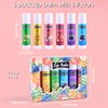Fruit flavor lip balm,6 pack Natural Soft chapstick All-Day Moisturizer
