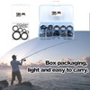 9KM DWLIFE Fishing Rod Repair Ceramic Guide Ring 28pcs Replacement
