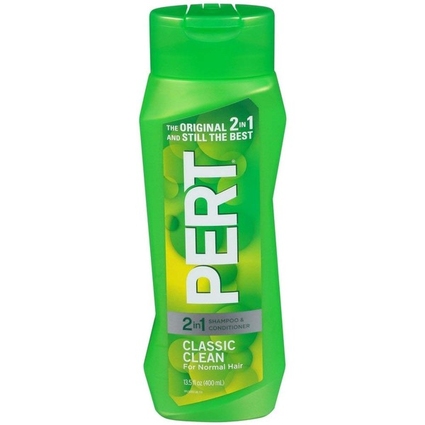 Pert Plus 2-in-1 Shampoo Plus Conditioner, Normal Hair 13.50 oz (Pack of 18)