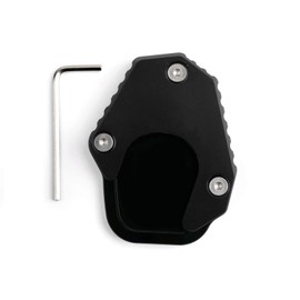 Bruce & Shark Honda CRF250L 2017-19 Exclusive Kickstand Side Stand Stand Stand Plate Extension Aluminum Black
