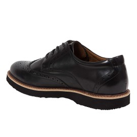 Deer Stags Men's Walkmaster Wing Tip Oxford, Black, 10.5