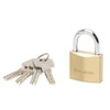 Master Lock 2940EURD Key Padlock with Extra Thick Solid Brass