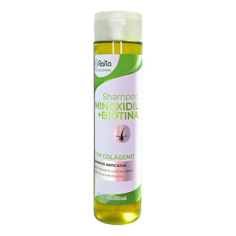 Shampoo Anticaída Crecimiento Capilar Cabello Con 3 Activos