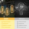 WYZM 50FT LED Outdoor String Lights w/Edison Shatterproof Bulbs &