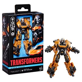 Transformers Studio Series Age of Extinction Deluxe Class Concept Art KSI Widow, 4.5-inch Action Figure, Robot Toys for Ages 8+