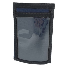 Tactical Nylon Trifold Wallet Durable 600D Cordura, water-resistant, inside/outside ID windows, 15+ card slots, compact 5x3.25in. Ideal for military, outdoor, travel. USA Made. Photo insert included!