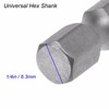 Magnetic Torx Head Screwdriver Bit Set, S2 Steel Long Drill