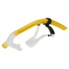 Swimming Snorkel Reduced Drag Silicone Swimming Breathing Tube with Adjustable