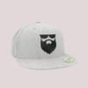 No Shave Life OG Beard Logo Patch Grey