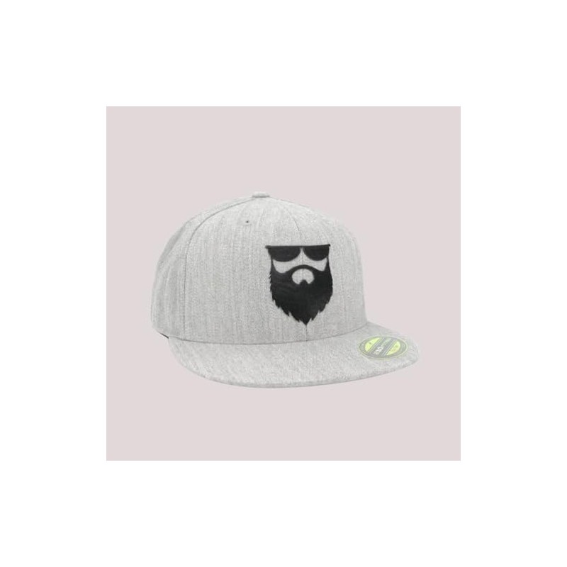 No Shave Life OG Beard Logo Patch Grey