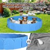 Collapsible Sprinklers Pool for Pet - Foldable Dog Pool for