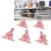 Kuuleyn 5Pcs Knitting Machine Tensioners Plastic Knitting Tension Adapter Removable