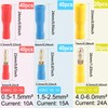 200pcs Bullet Connectors Male and Female, Bullet Wire Terminals Crimp