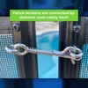Pool Fence DIY by Life Saver Fencing Section Kit, 4