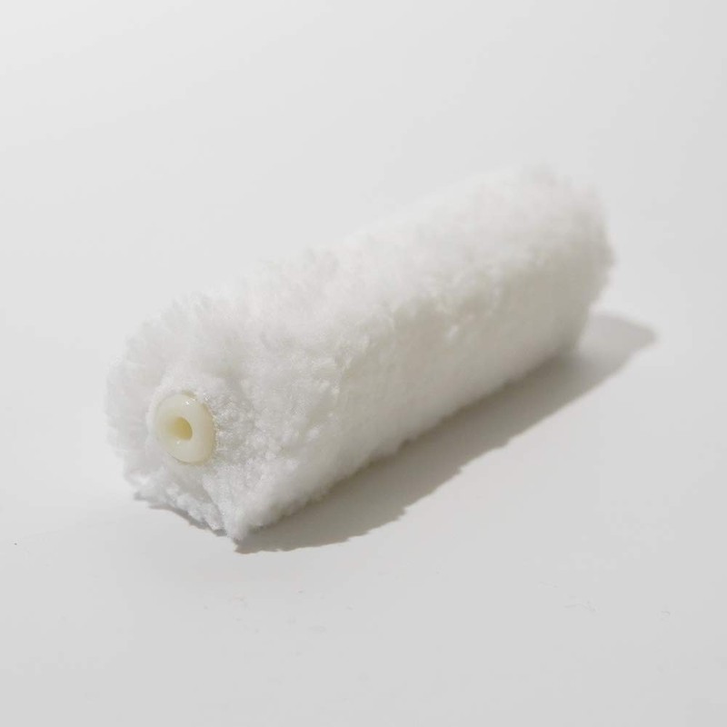 Hake City Mini Small Roller, Microfiber, White, 4 inch, 13