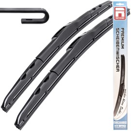 Hybrid Front Windscreen Wipers Flex Aero Compatible with Opel Vivaro A Year of Manufacture 2001-2014 – 600 mm 525 mm – Premium Quality Wiper Blades Set RECAMBO