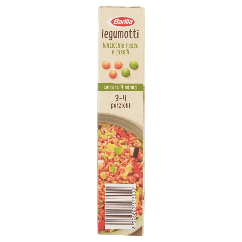 Barilla, Legumotti Lenticchie Rosse e Piselli - Ricchi di Proteine