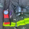 Firefighter SCBA Mask Quick Release Shackle, Genuine Leather Firefighter Mask